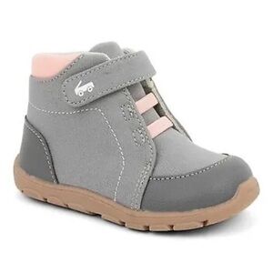 See Kai Run Basics Baby Girl Quinn Sneakers Gray/Pink Size 7